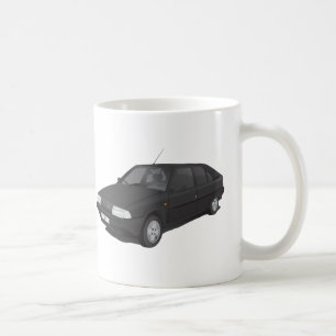 Citroën BX svart/gråttmugg Kaffemugg