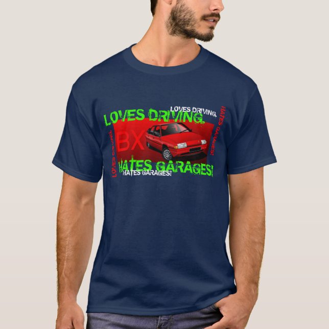 Citroen BX T-tröja Tee Shirt (Framsida)