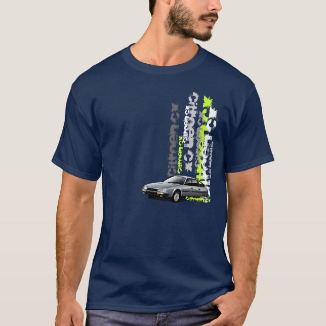 Citroen CX T-tröja Tee (Framsida)