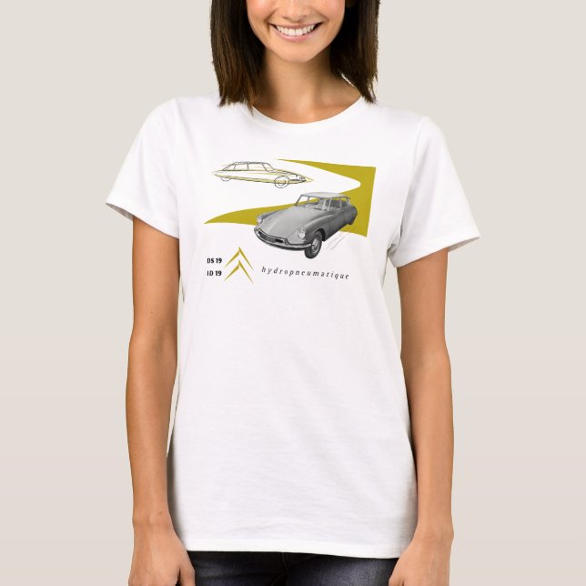 CITROEN DS ID204 T SHIRT (Framsida)