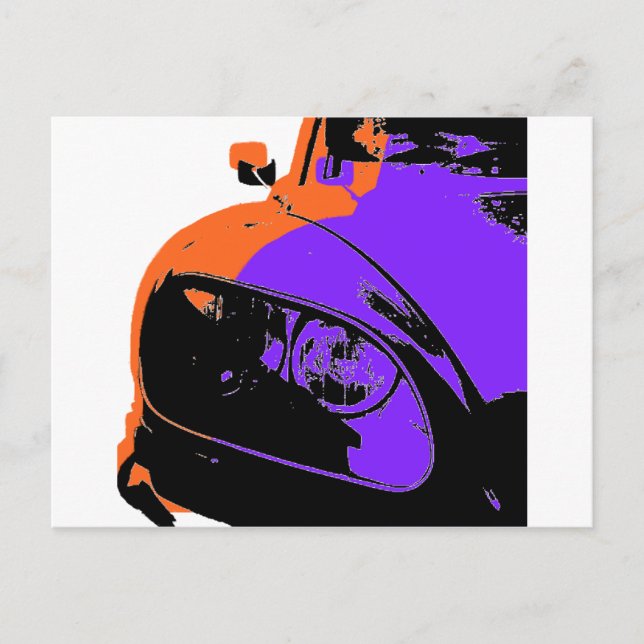 Citroen DS Vykort (Framsida)