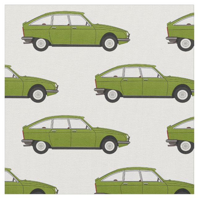 Citroen GS tyg (Närbild)