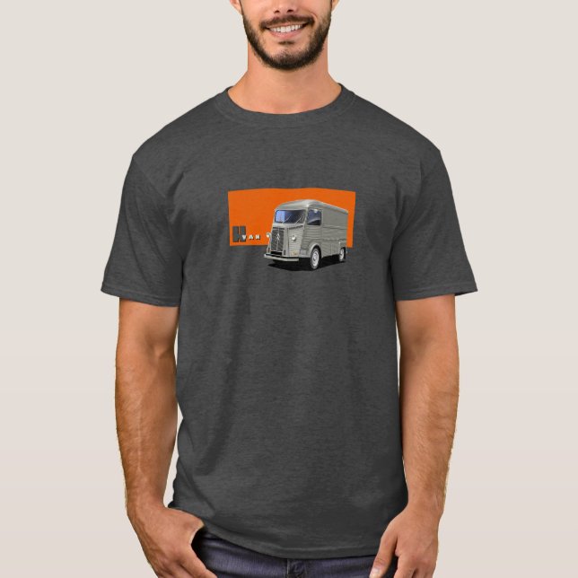 Citroen H Skåpbil T-tröja T Shirt (Framsida)