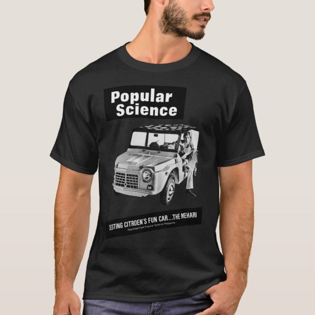 CITROEN MEHARI Classic T-Shirt Copy (Framsida)