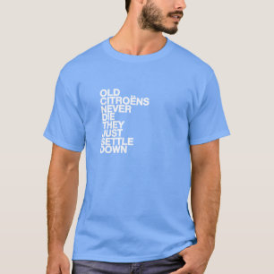 Citroen rolig citationsteckenT-tröja T-shirt