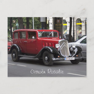 Citroen Rosalie Vykort