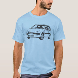 Citroen Saxo VTS inspirerad T-tröja Tröja