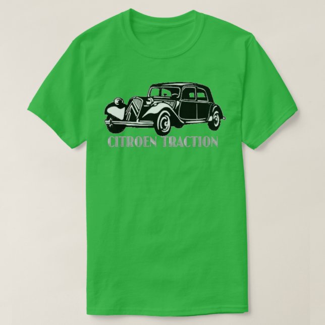 CITROEN TRACTION T SHIRT (Design framsida)