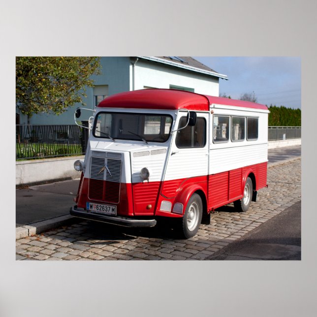 Citroen Type H Van Poster (Framsidan)