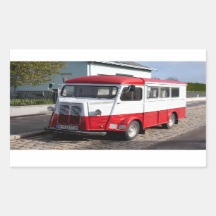 Citroen Type H Van Rektangulärt Klistermärke