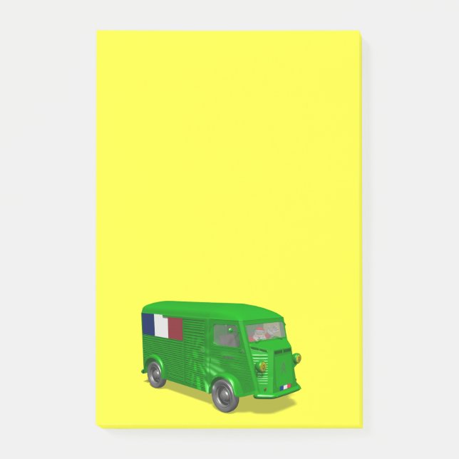 Citroen Type H Van Tube Post-it Block (Framsida)