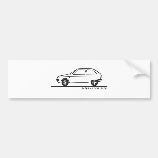 Citroën Visa Citroen Visa Bildekal (Framsidan)