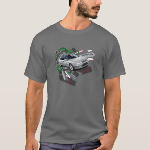 Citroen Xantia Activa illustrerad T-tröja T Shirt