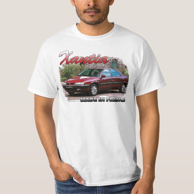 Citroen Xantia Tee Shirt (Framsida)