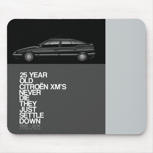 Citroen XM 25th årsdagmusmatta Musmatta (Framsidan)