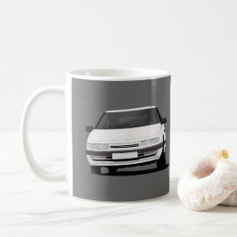 Citroën XM i vit - två bilder per Kaffemugg