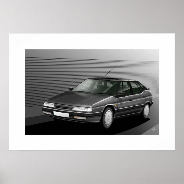 Citroen XM Poster (Framsidan)