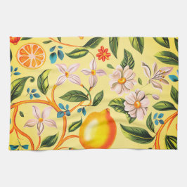 Citron & Apelsinblomster Kökshandduk