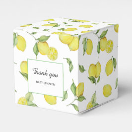 Citron Baby Shower Tack tack Presentaskar