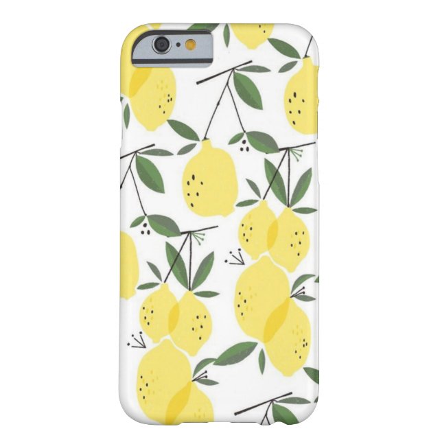 Citron- & citroniPhone 6/6s, knappt fodral Case-Mate iPhone Skal (Baksidan)