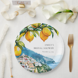 Citron Citrus Amalfi Kust Bröllopsfest