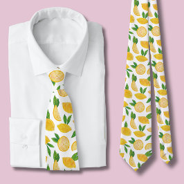 Citron Citrus Frukt Mönster Slips