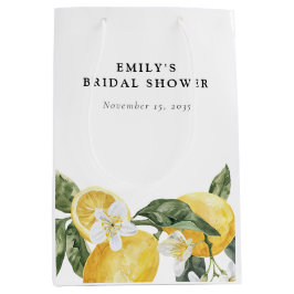Citron Citrus Huvudpress Bröllopsdusch