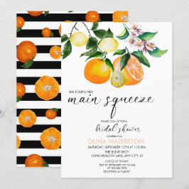 Citron | Citrus | INBJUDNINGSKORT FÖR MÖHIPPA