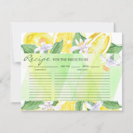 Citron | Citrus | Kort för mottagning av Möhippa