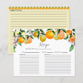 Citron | Citrus | Kort för mottagning av Möhippa