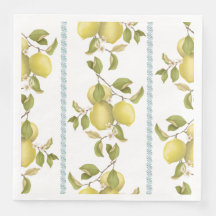 Citron Dans Pappersservett