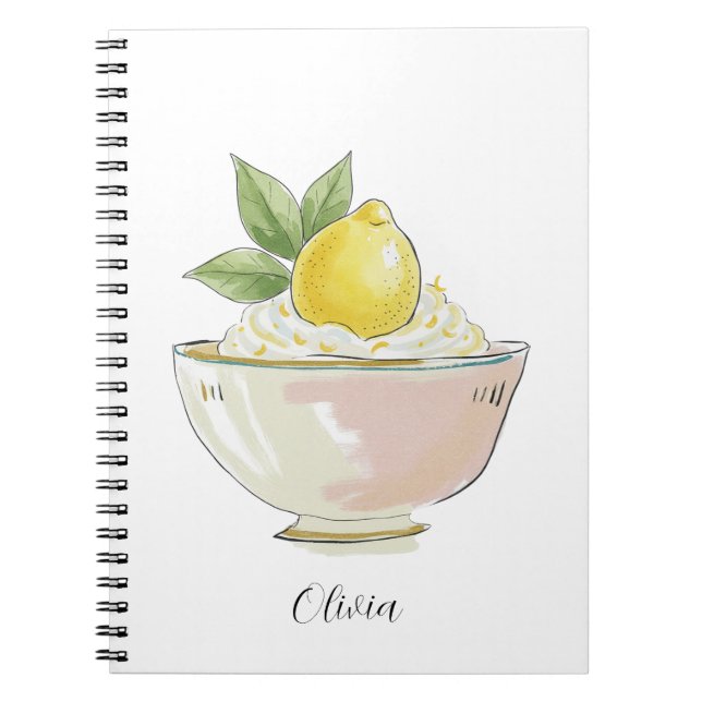 Citron Design Anteckningsbok (Framsidan)