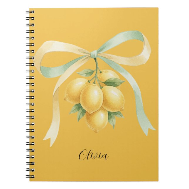 Citron Design Anteckningsbok (Framsidan)