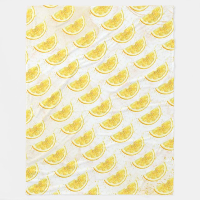 Citron Fleecefilt (Framsidan)