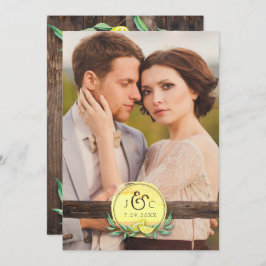 Citron för INBJUDAN | för LDS-TEMPELBRÖLLOP