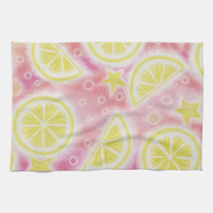 Citron för rosa Lemonade "kökshandduk Kökshandduk
