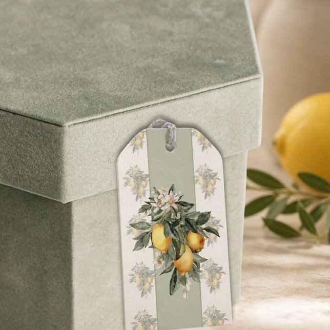 Citron Frukt Gåva Etiketter (Skapare uppladdad)