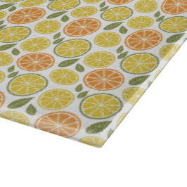 Citron gul orange Mönster