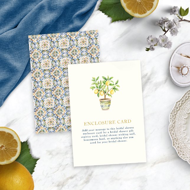 Citron Inkluderingskort Tilläggskort (Lemon Enclosure Card
)