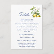 Citron Inneslutningskort Detaljer