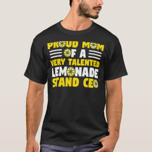 Citron Juice Företag Stolt Mamma Till En Lemonadst T Shirt