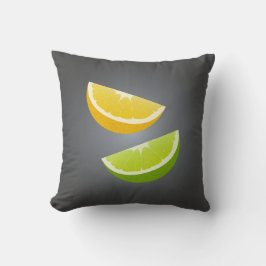 Citron & Lime Kuddöverkast – Modern Citrusaccent Kudde