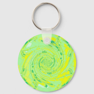 citron-limefrukt avskynyckelring nyckelring
