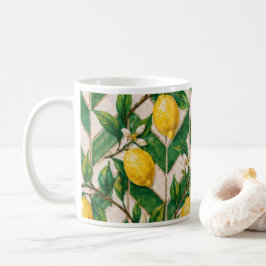 Citron Marockansk Kakel Kaffemugg