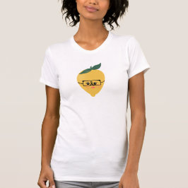 Citron med attityd och glasögon t shirt
