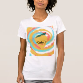 Citron med attityd och glasögon Tie Dye T Shirt