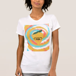 Citron med attityd och glasögon Tie Dye T Shirt