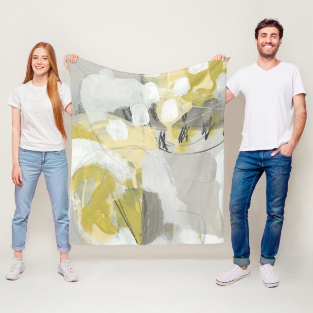 Citron Mist Fleecefilt (På plats)