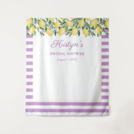 Citron och lavendel bröllopsdusch fotobakgrund