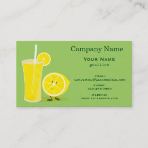 Citron och Lemonade Visitkort